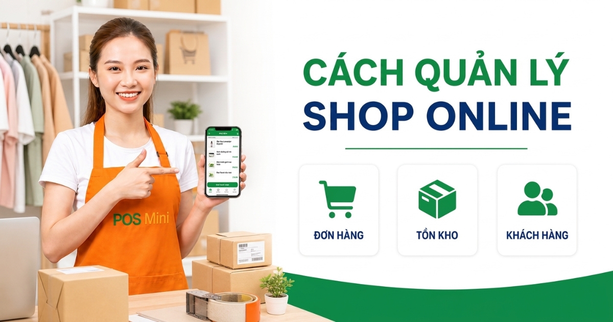 Cách quản lý shop online