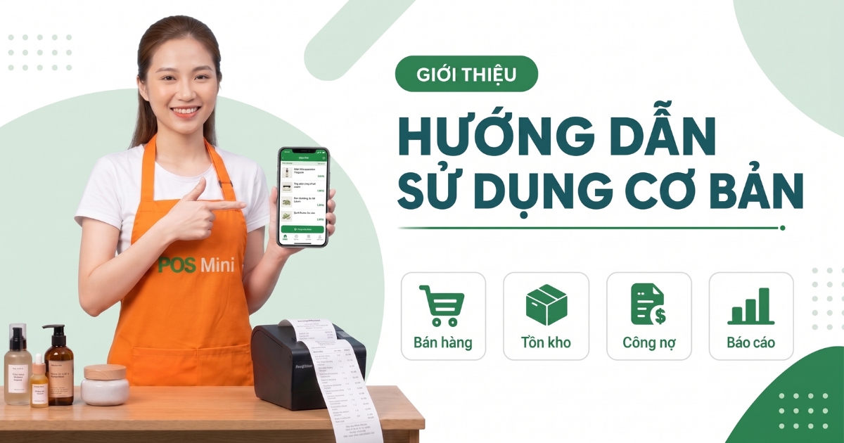 HƯỚNG DẪN TẠO HOÁ ĐƠN BÁN HÀNG